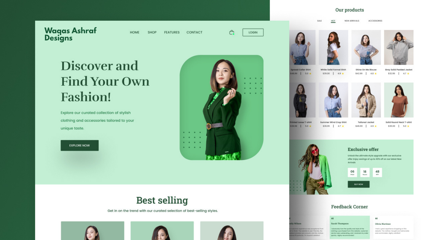 Fashion Design Website
